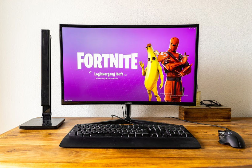 fortnite game on a PC